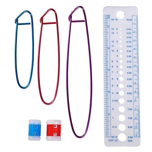 50-Delers - Heklesett / Startkit Hekling - Heklenåler / Markører