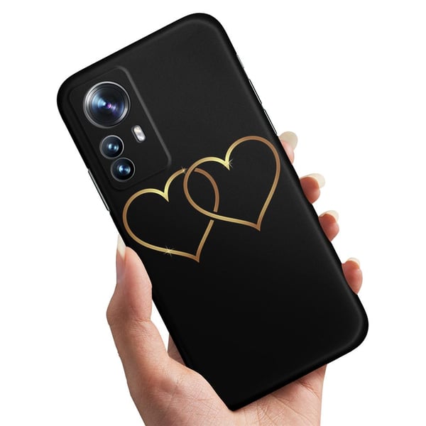Deksel / Mobildeksel til Xiaomi 12T / 12T Pro - Double Hearts
