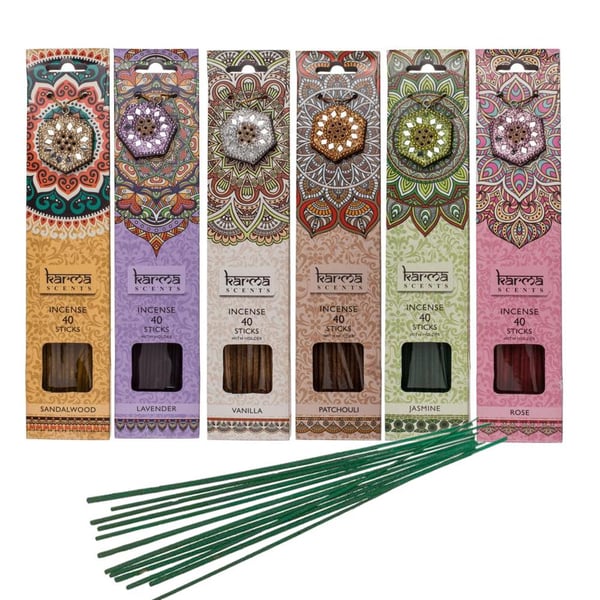 Røkelsespinner / Røkelse - 40-Pak - Jasmin Røkelsespinner / Røkelse - 40-Pak - Jasmin