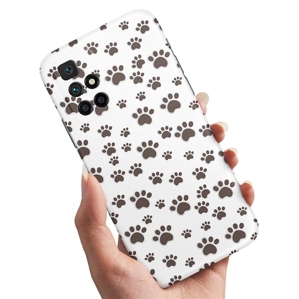 Skal / Mobilskal till Xiaomi Redmi 10 / 2022 - Paw Pattern