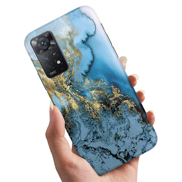 Cover / Mobilcover til Xiaomi Redmi Note 11 - Kunstmønster