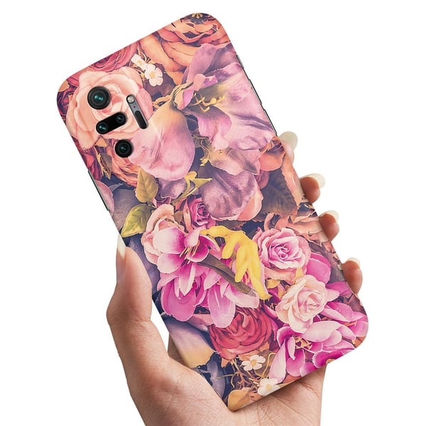 Cover / Mobilcover til Xiaomi Redmi Note 10 Pro - Roses
