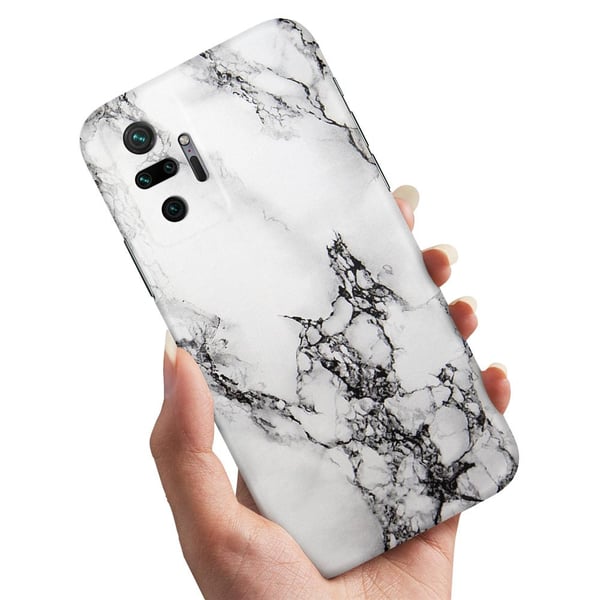 Cover / Mobilcover til Xiaomi Redmi Note 10 Pro - Marmor