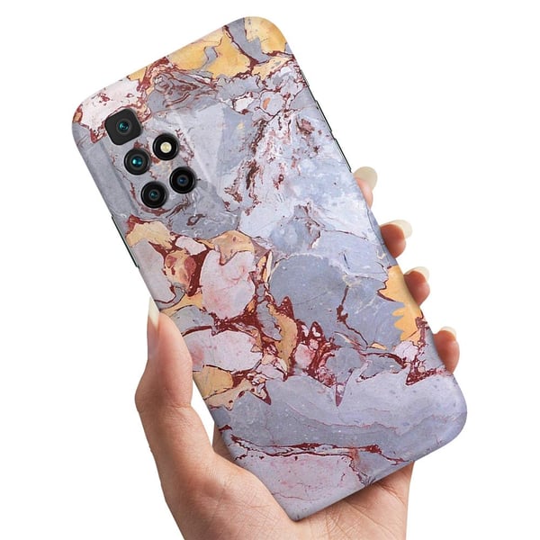 Cover / Mobilcover til Xiaomi Redmi 10 / 2022 - Marmor