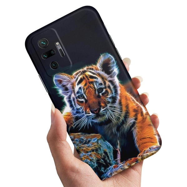 Cover / Mobilcover til Xiaomi Redmi Note 10 Pro - Tigerunge