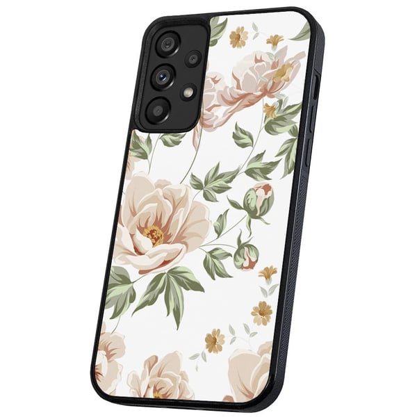 Samsung Galaxy A13 4G - Deksel/Mobildeksel Blomstermønster Samsung Galaxy A13 4G - Deksel/Mobildeksel Blomstermønster
