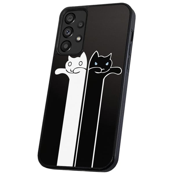 Samsung Galaxy A13 4G - Deksel/Mobildeksel Avlange Katter Samsung Galaxy A13 4G - Deksel/Mobildeksel Avlange Katter
