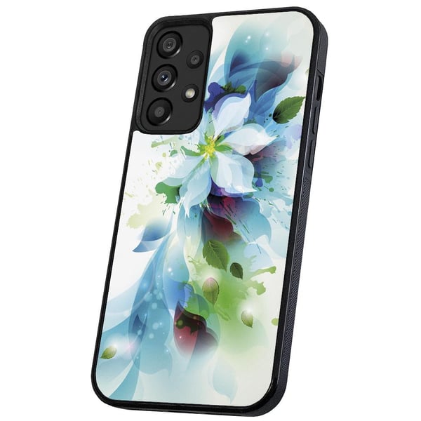 Samsung Galaxy A13 4G - Deksel/Mobildeksel Blomst