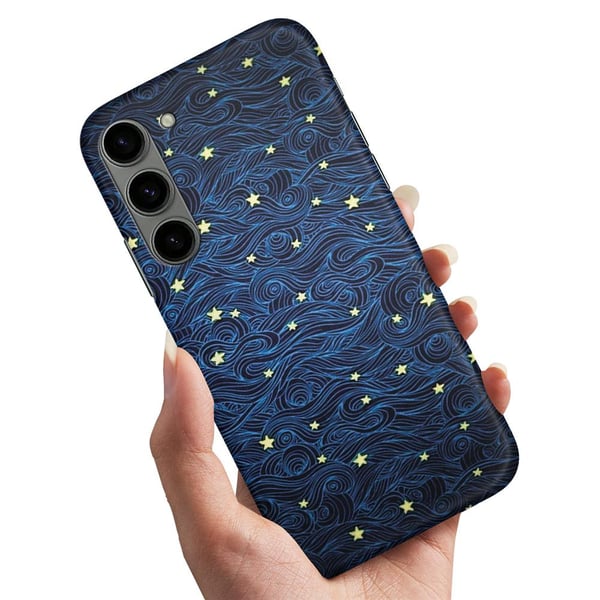 Cover / Mobilcover til Samsung Galaxy S23 - Stjernemønster