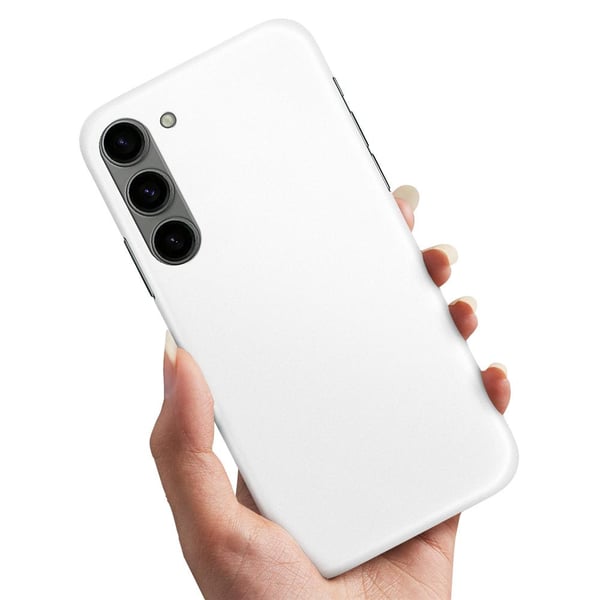 Cover / Mobilcover til Samsung Galaxy S23 - Hvid
