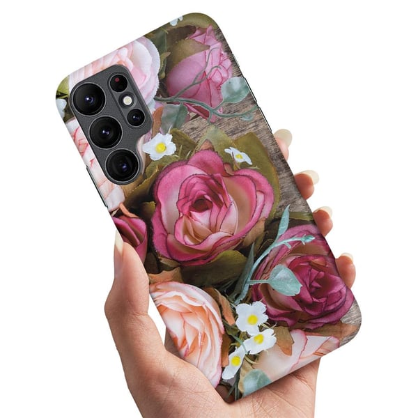 Cover / Mobilcover til Samsung Galaxy S23 Ultra - Blomster
