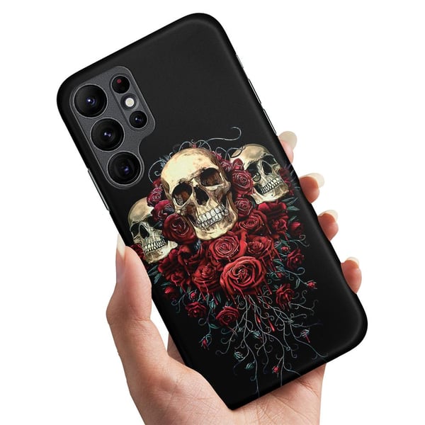 Deksel / Mobildeksel til Samsung Galaxy S23 Ultra - Skulls