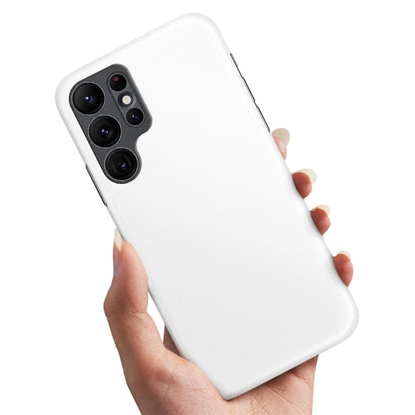 Deksel / Mobildeksel til Samsung Galaxy S23 Ultra - Hvit