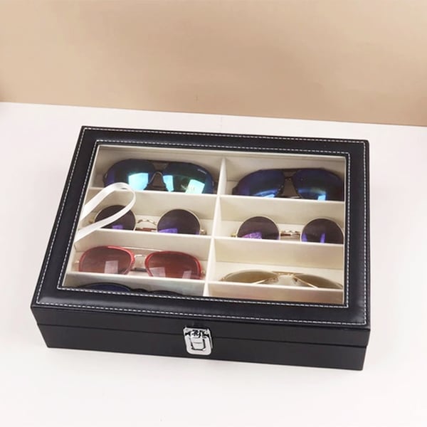 Brillekasse 8 Rum / Brilleopbevaring - Brille Opbevaring