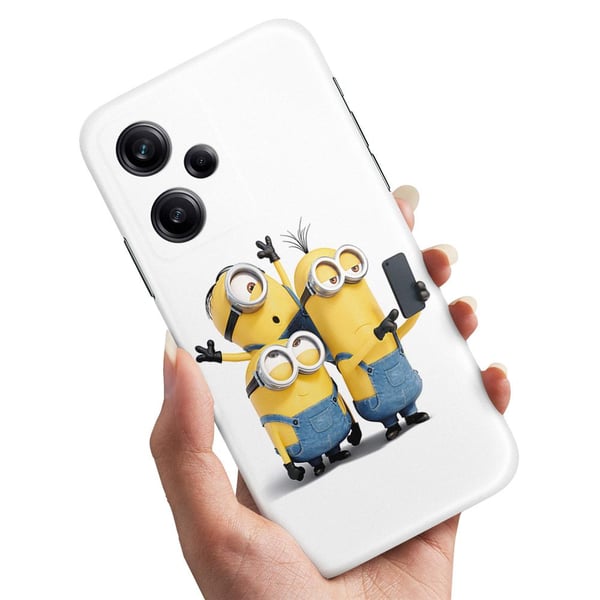 Cover / Mobilcover til Xiaomi Redmi Note 12 Pro 5G - Minions