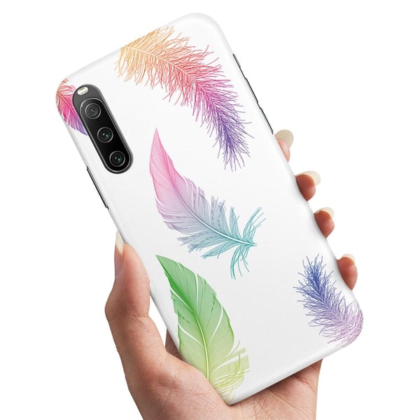 Deksel / Mobildeksel til Sony Xperia 10 IV - Fjær