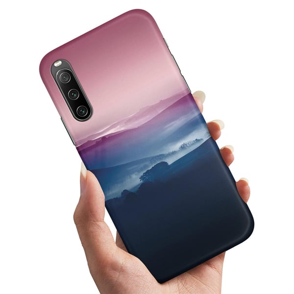 Cover / Mobilcover til Sony Xperia 10 IV - Farverige Dale