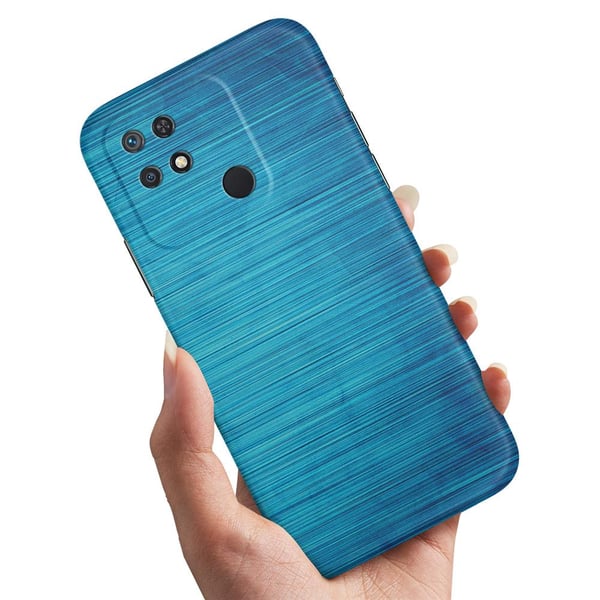 Cover / Mobilcover til Xiaomi Redmi 10C - Ridset Tekstur