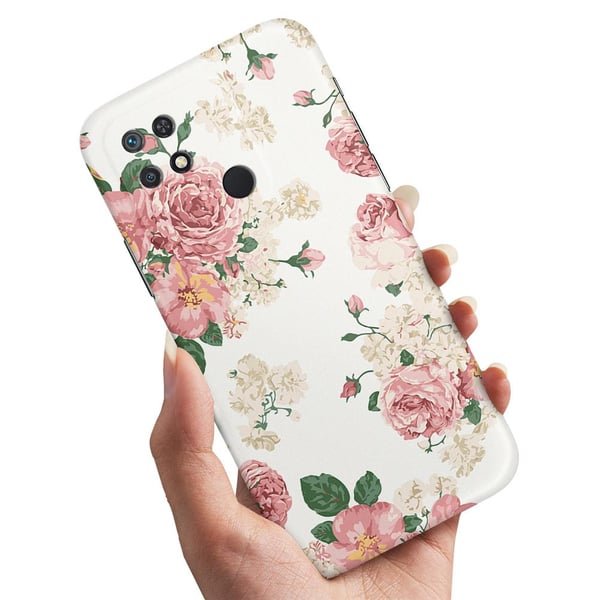 Deksel / Mobildeksel til Xiaomi Redmi 10C - Retro Blomster