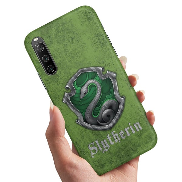Cover / Mobilcover til Sony Xperia 10 IV - Harry Potter Slytherin