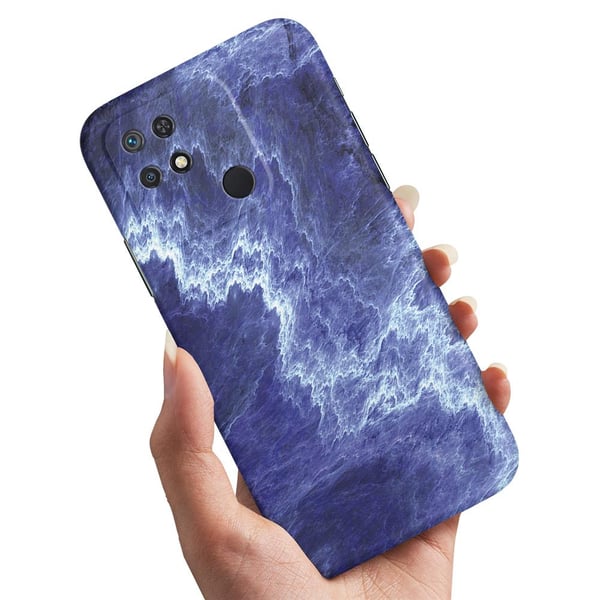 Cover / Mobilcover til Xiaomi Redmi 10C - Marmor