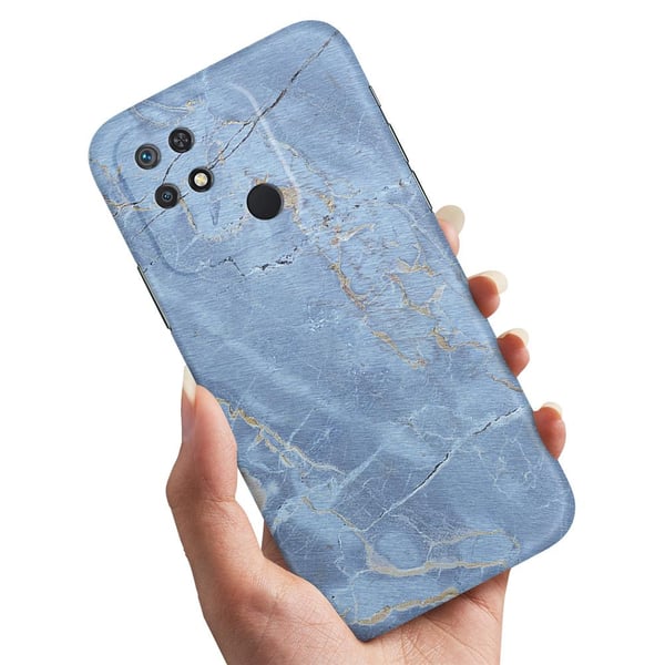 Cover / Mobilcover til Xiaomi Redmi 10C - Marmor