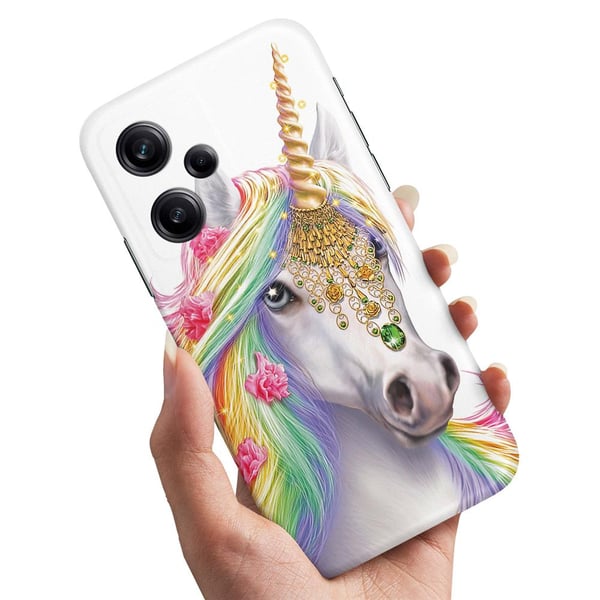 Deksel / Mobildeksel til Xiaomi Redmi Note 12 5G - Unicorn/Enhjørning