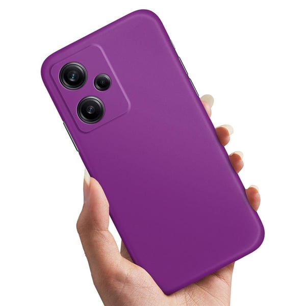 Cover / Mobilcover til Xiaomi Redmi Note 12 5G - Lilla