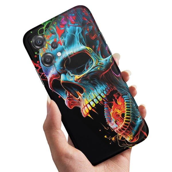 Cover / Mobilcover til OnePlus Nord CE 2 Lite 5G - Skull