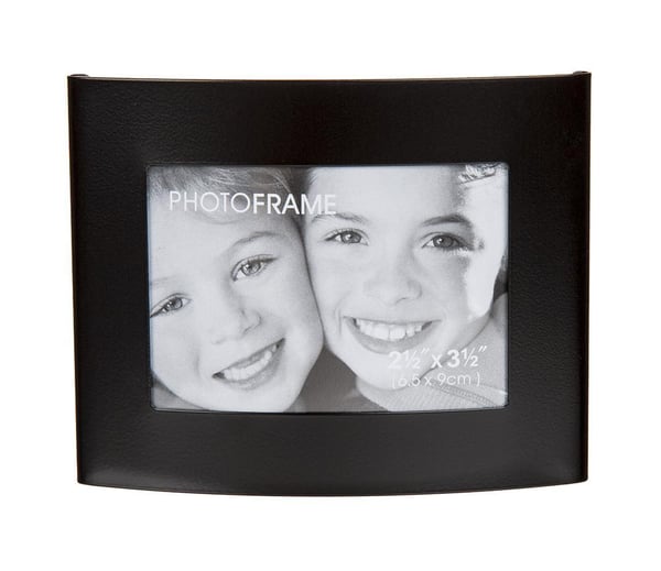 Hvelvet Fotoramme - Ramme i Metall - Bøyd Metallramme - 6 x 9 cm - 1-Pack