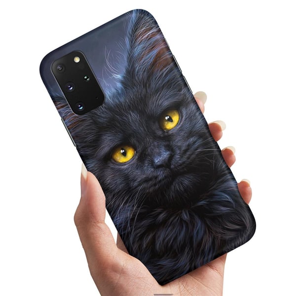 Deksel / Mobildeksel til Samsung Galaxy S20 - Svart Katt