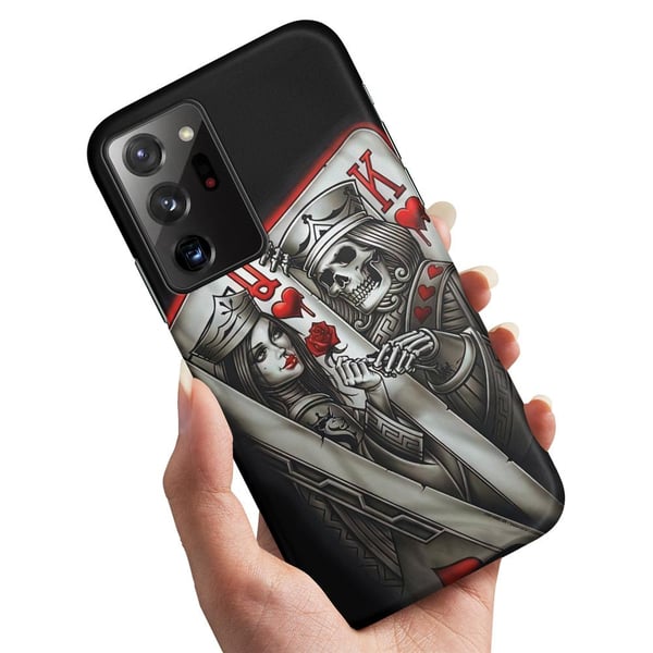 Deksel / Mobildeksel til Samsung Galaxy S20 Ultra - King Queen Kortstokk