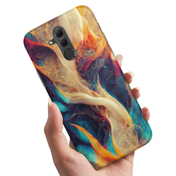 Deksel / Mobildeksel til Huawei Mate 20 Lite - Abstrakt Mønster Deksel / Mobildeksel til Huawei Mate 20 Lite - Abstrakt Mønster