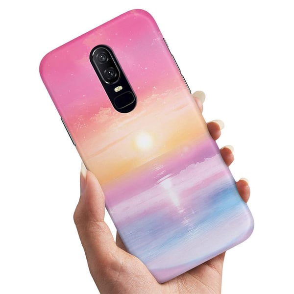 Cover / Mobilcover til OnePlus 7 - Sunset