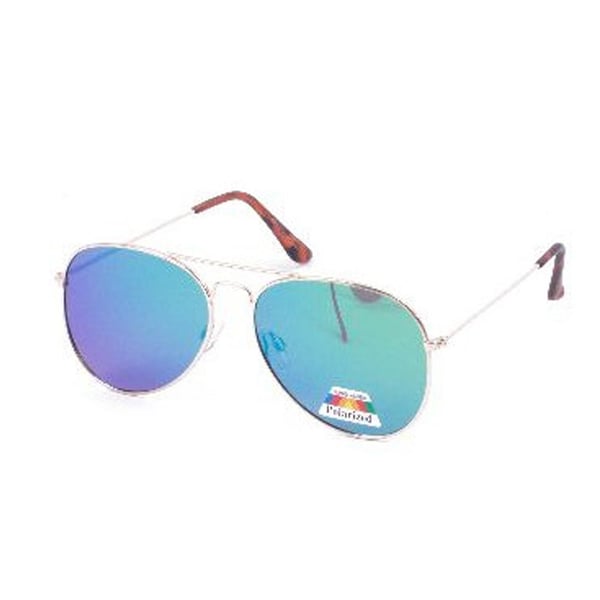 Pilotbriller - Solbriller Aviator - Green