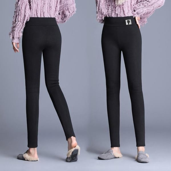 Fôrede Vinter Leggings - Dame - Holder deg varm - M