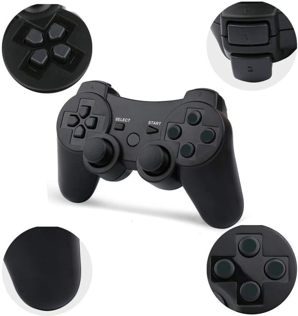 Langaton ohjain PS3-yhteensopiva - 1-Pack