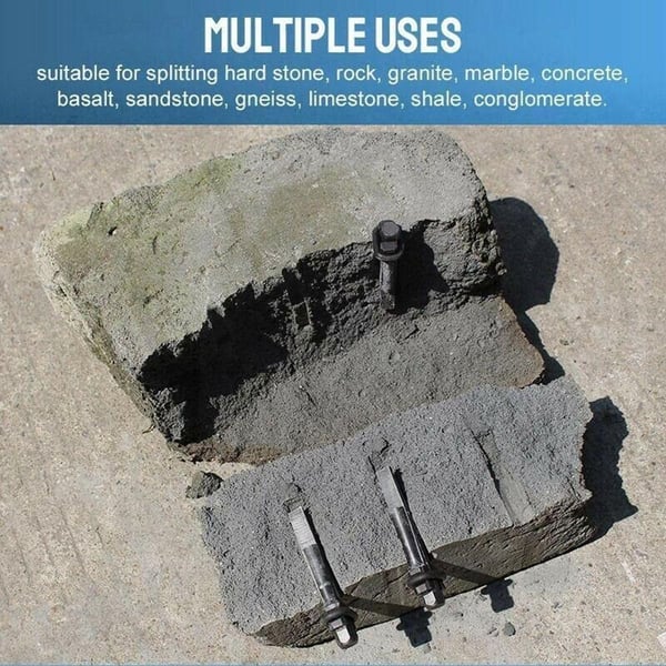 Sprengkiler for Steinsprenging i Metall – 5-Pak - 14mm