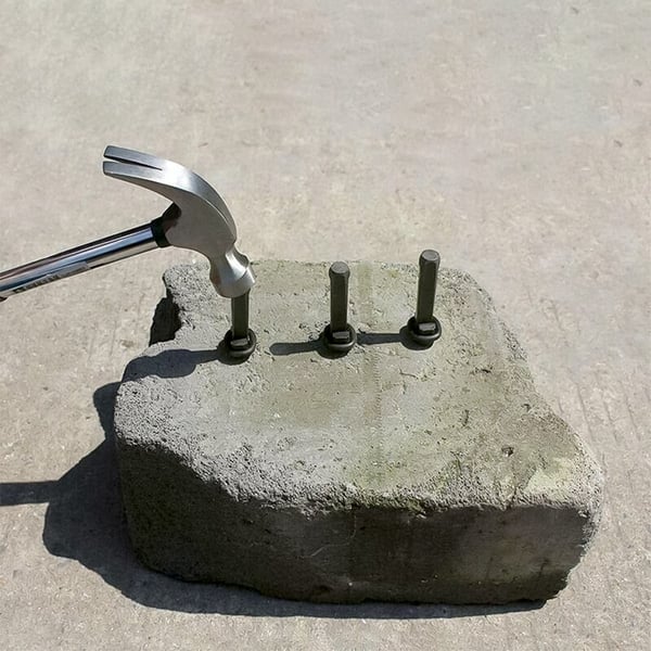 Sprengkiler for Steinsprenging i Metall – 5-Pak - 20mm