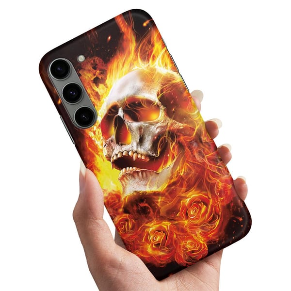 Kuoret / Suojakuoret Samsung Galaxy S23 - Burning Skull Kuoret / Suojakuoret Samsung Galaxy S23 - Burning Skull