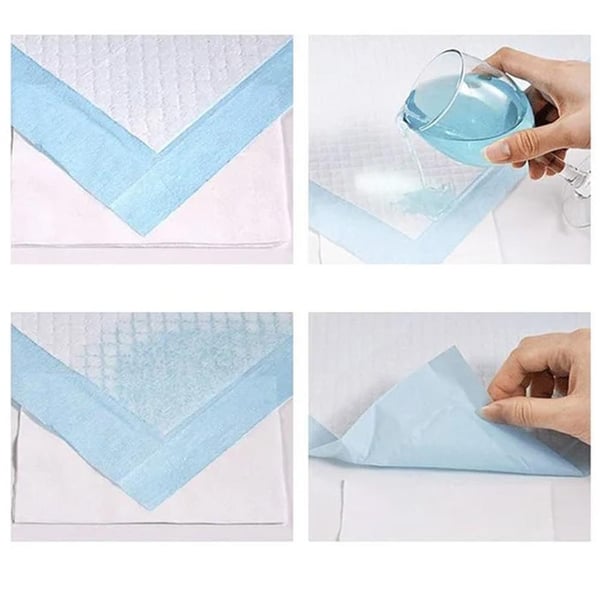 Tisseteppe med Bæsjeposer til Hund / Valpteppe /Hygieneunderlag - 60x60cm - 50-Pack