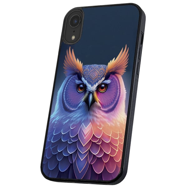 iPhone X/XS - Kuoret/Suojakuori Pöllö