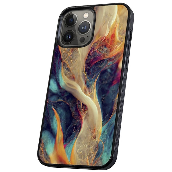 iPhone 14 Pro Max - Kuoret/Suojakuori Abstrakti Kuvio