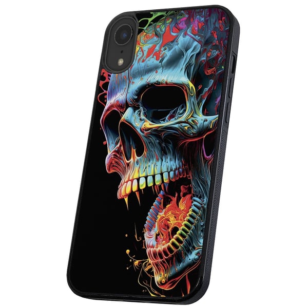 iPhone XR - Cover/Mobilcover Skull