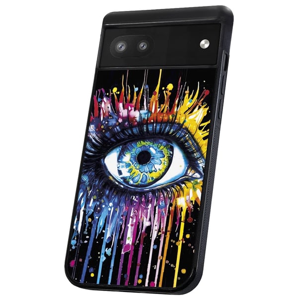 Google Pixel 6A - Cover/Mobilcover Rindende Øje