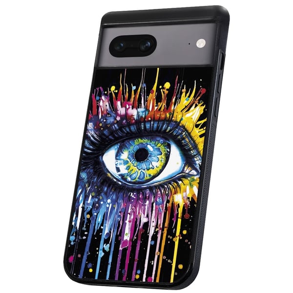 Google Pixel 7 - Cover/Mobilcover Rindende Øje