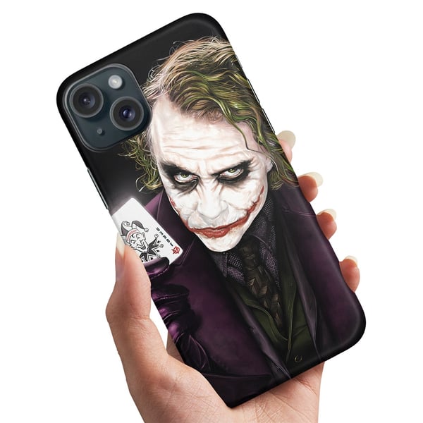 Cover / Mobilcover til iPhone 15 - Joker Cover / Mobilcover til iPhone 15 - Joker