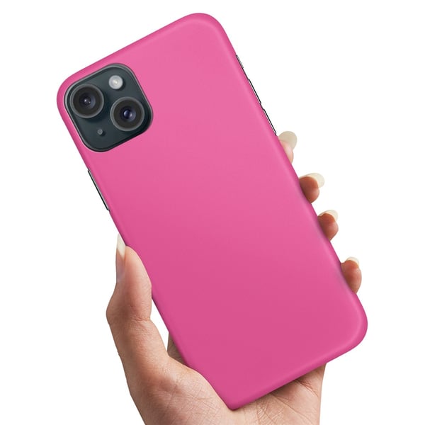 Cover / Mobilcover til iPhone 15 - Rosa