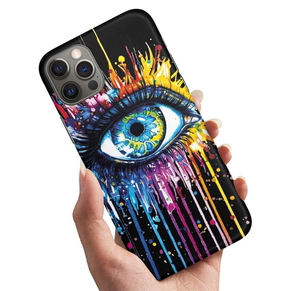 Cover / Mobilcover til iPhone 15 Pro Max - Rindende Øje