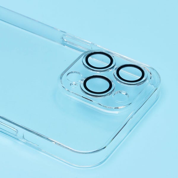 iPhone 11/12/13/14/15/Pro Max - Deksel / Mobildeksel med Kamerabeskyttelse - iPhone 15 Plus